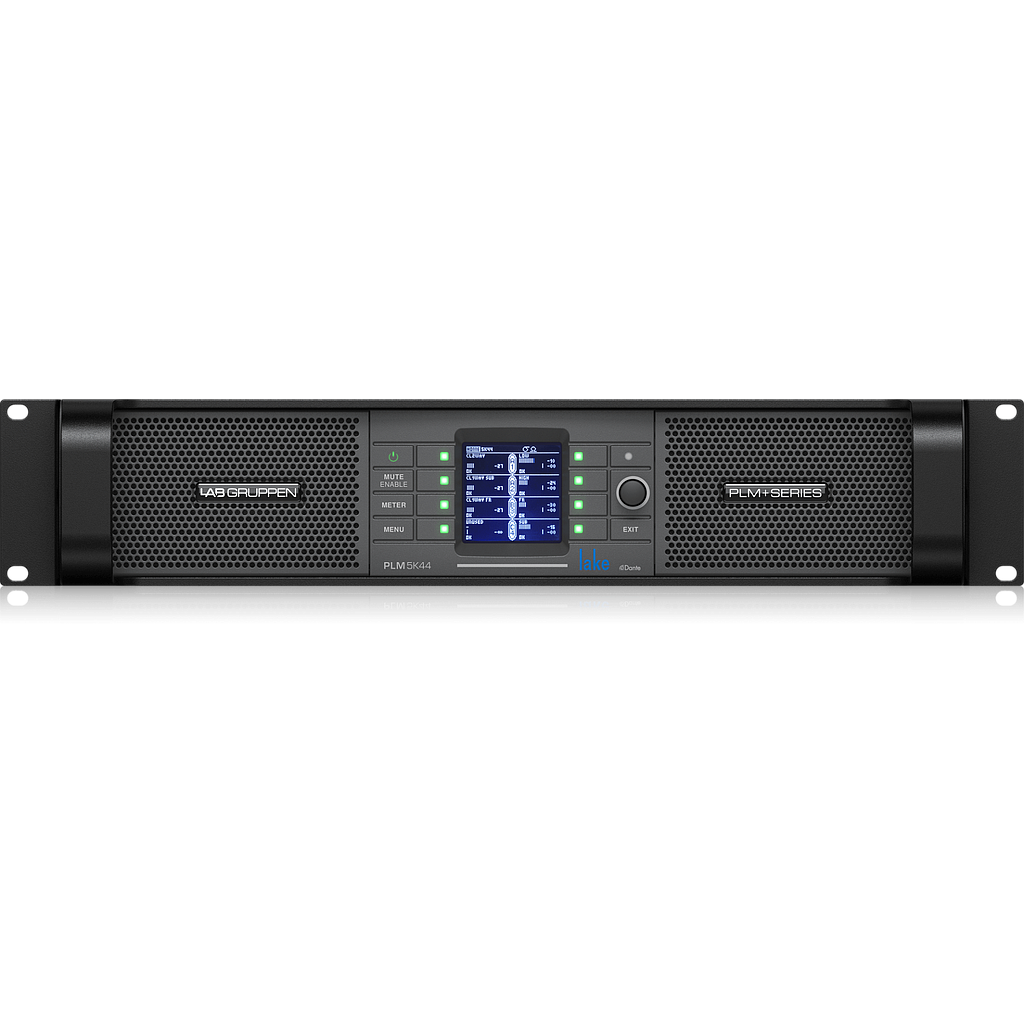 Lab Gruppen - PLM5K44  -  4 x 1250W + Lake , 4in-4out