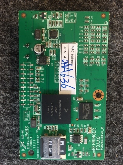 Behringer X32 Compact MCU board