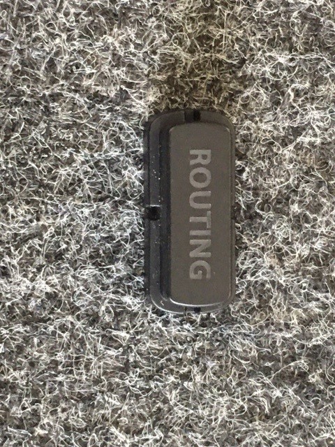 Behringer X32 V1 Routing button