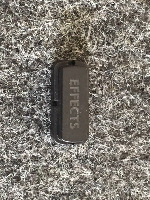 Behringer X32 V1 Effects button