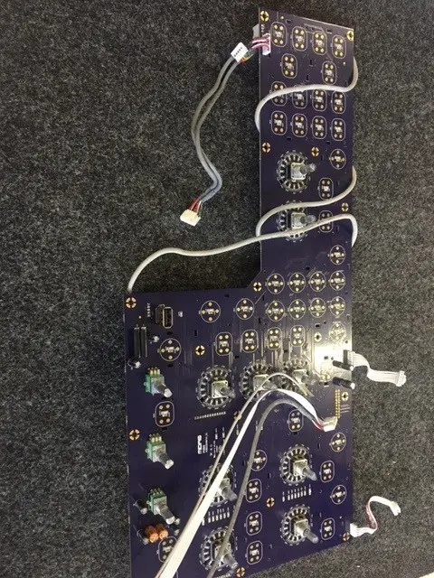 Midas M32R Channel edit volume and eq board
