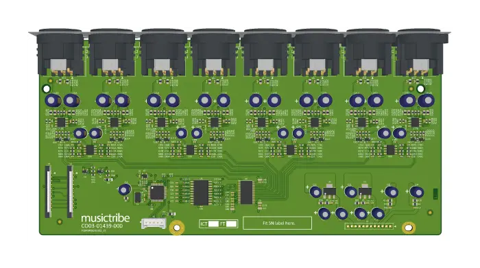 X32 Rack output board