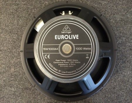 Behringer speaker B300 / 15W1000A4 Woofer 15"