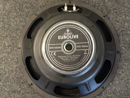 Behringer woofer F1220A  F1320D 12W400A8 F