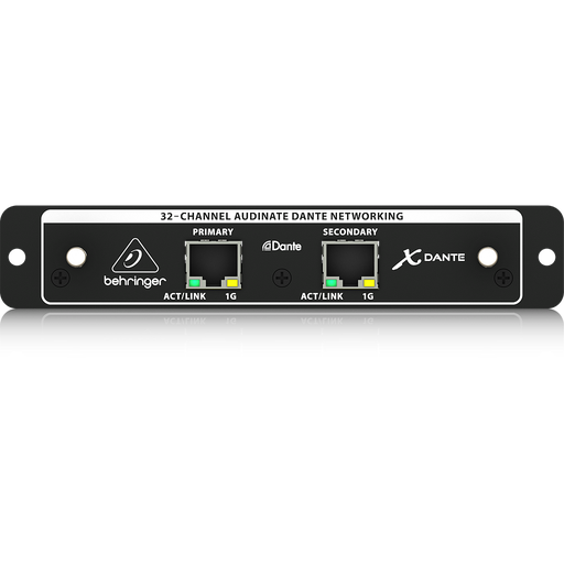 [BEH_X-DANTE] Behringer X-Dante High-Performance 32-Channel Audinate Dante Expansion Card for X32