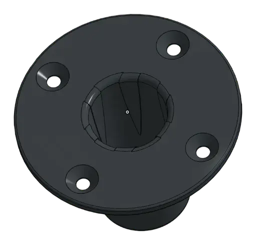 [FG38-00005-000] Turbosound IQ15B IQ18B metal pole mount center
